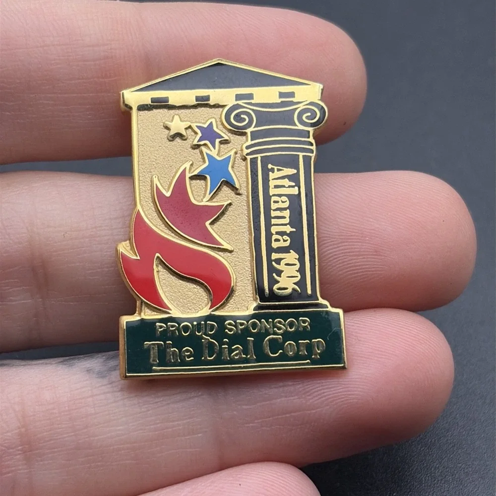 1996 Atlanta Summer Olympics‎ The Dial Corporation Sponsor Lapel Hat Pin